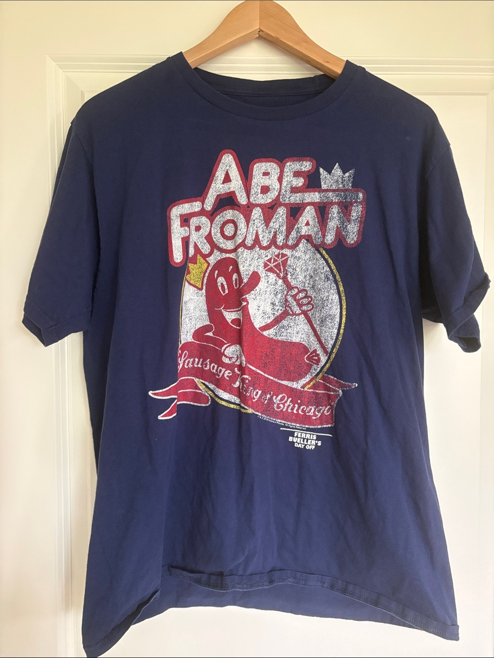 Abe Froman Ferris Bueller’s Day Off Navy Blue Tee